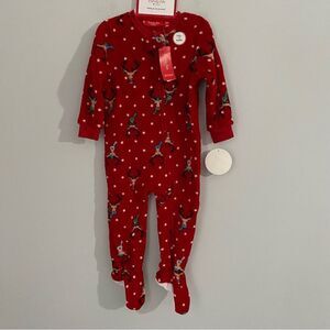 Macy’s Kids Zipper Closing One Piece Sleeping Pajamas size 24mo
